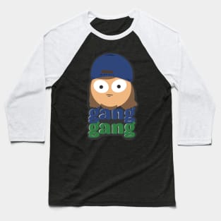 If Theo Von Was a South Park Character (Black) Baseball T-Shirt